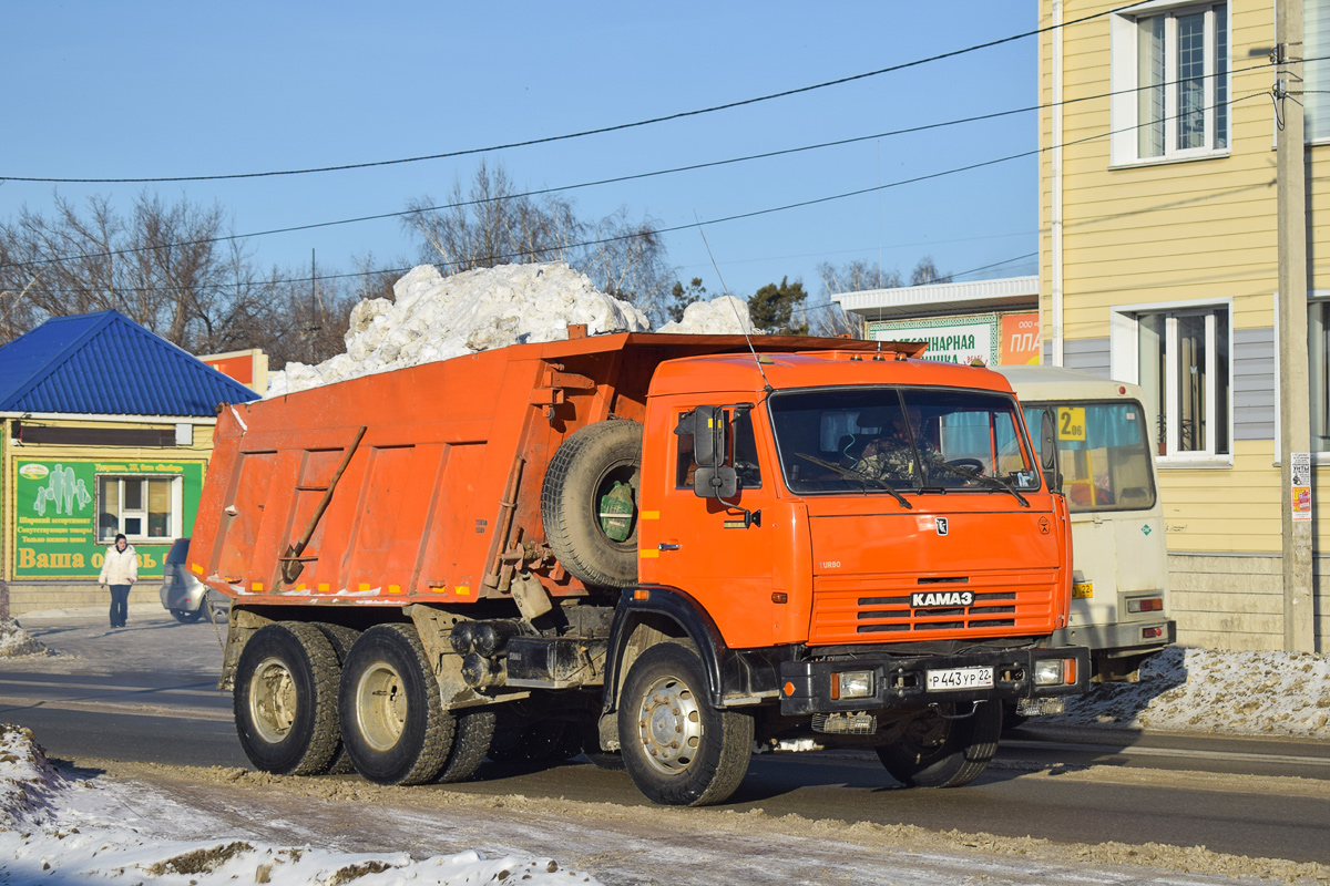 Алтайский край, № Р 443 УР 22 — КамАЗ-65115-13 [65115N]