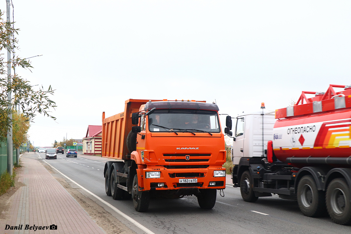 Ненецкий автономный округ, № А 182 СВ 83 — КамАЗ-6522-43