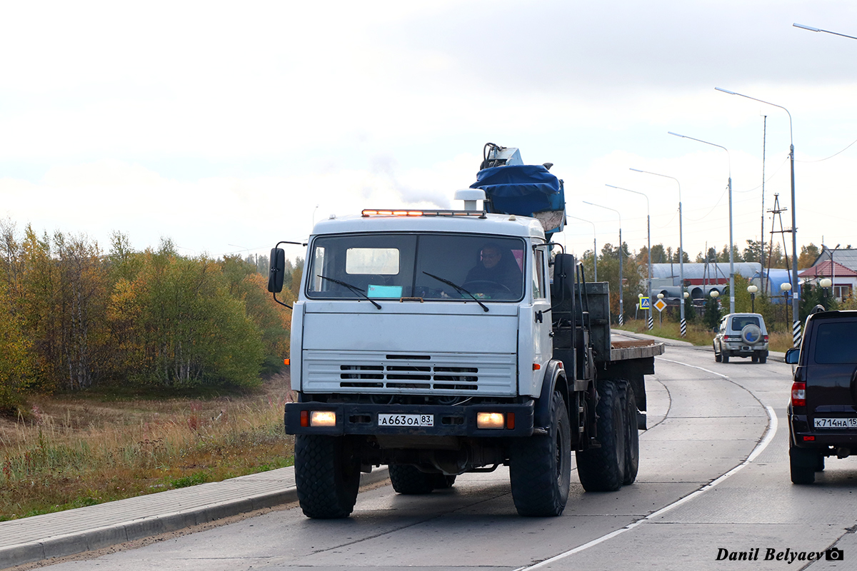 Ненецкий автономный округ, № А 663 ОА 83 — КамАЗ-43118-13 [43118N]