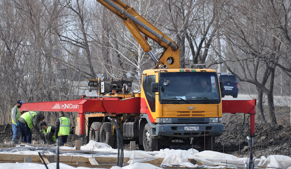 Омская область, № Х 754 НТ 55 — Daewoo Novus