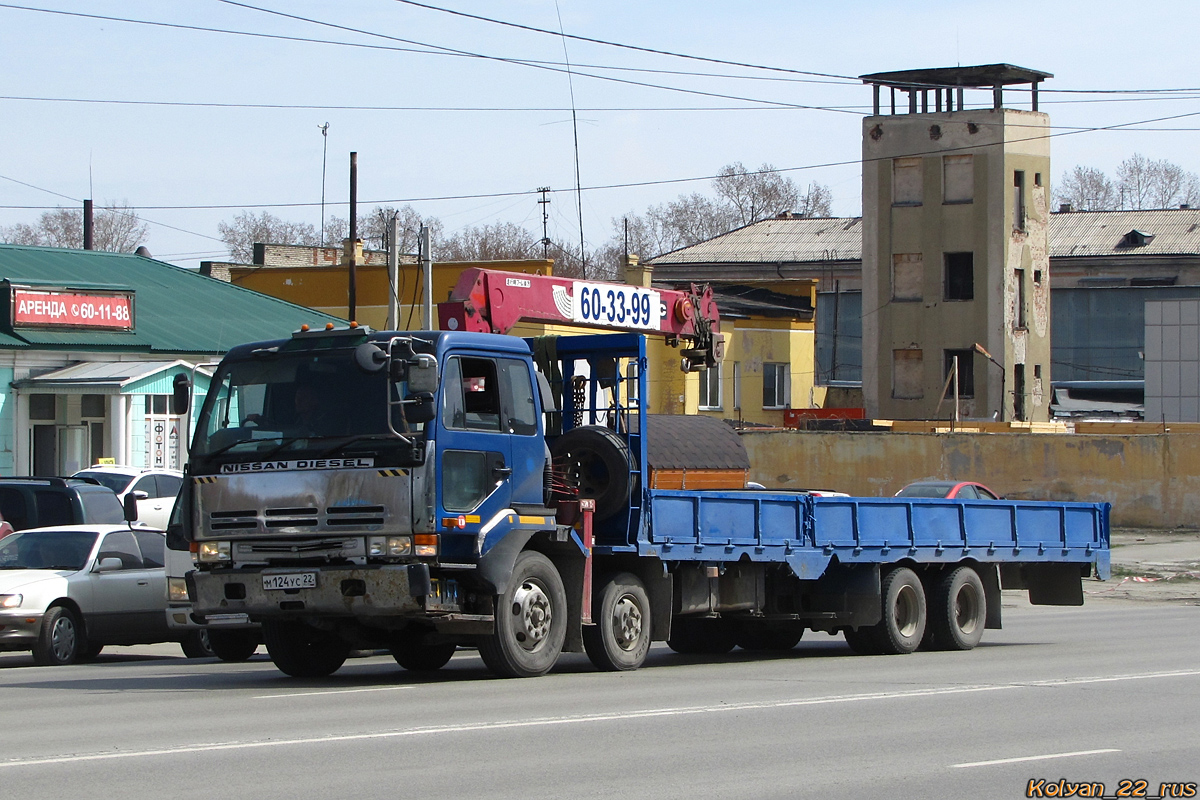 Алтайский край, № М 124 УС 22 — Nissan Diesel (общая модель)