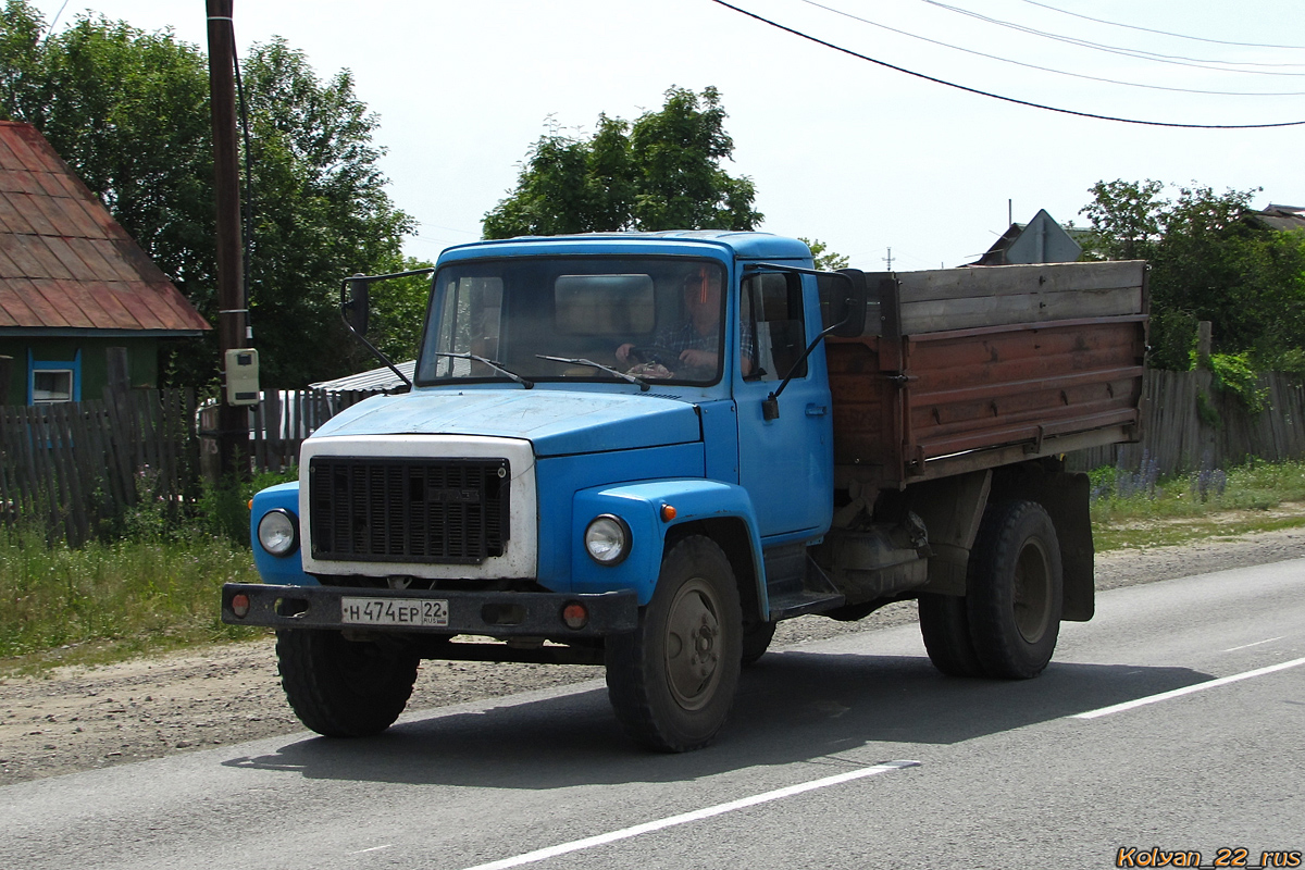 Алтайский край, № Н 474 ЕР 22 — ГАЗ-3307