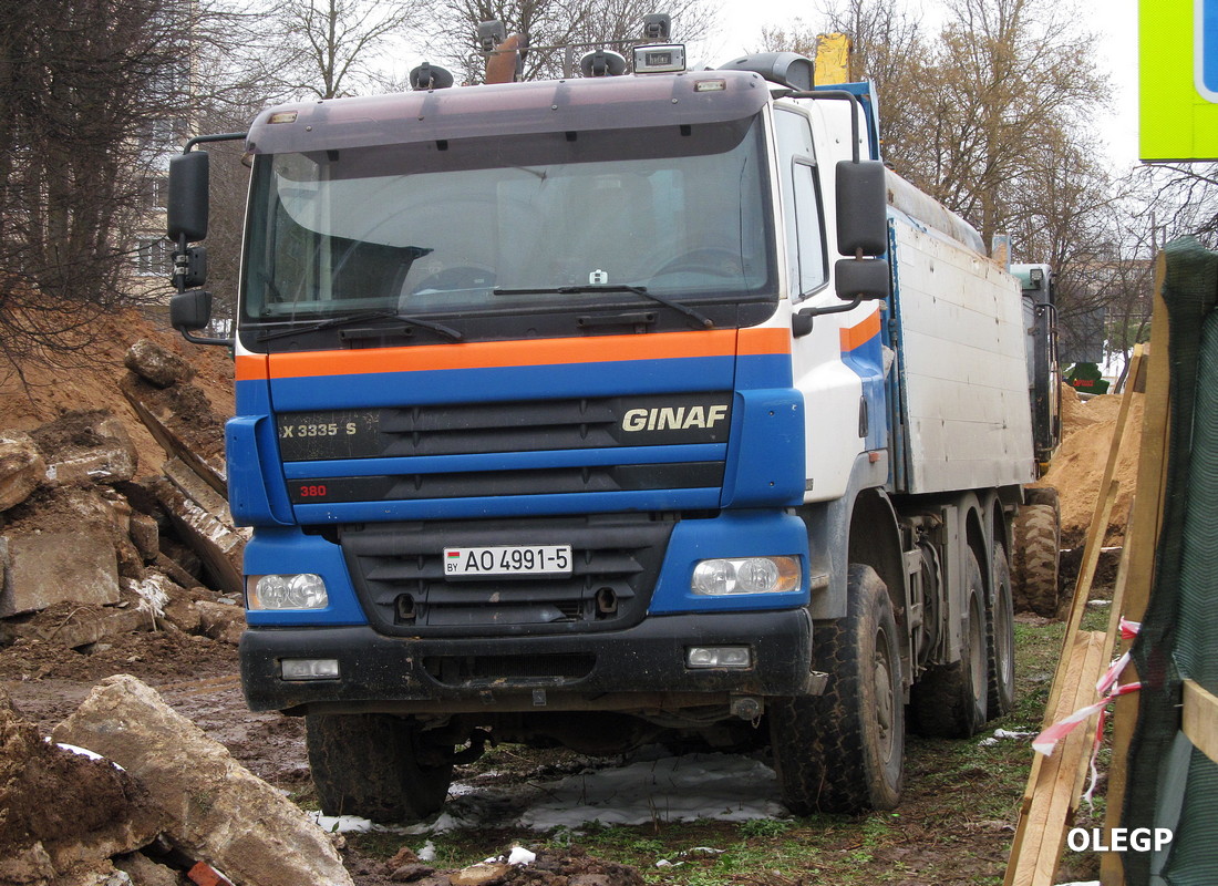 Минская область, № АО 4991-5 — GINAF (общая модель)