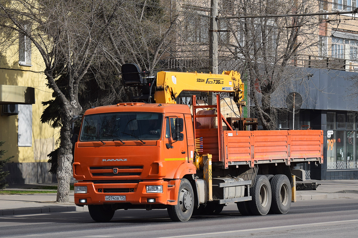 Волгоградская область, № Н 074 ОВ 134 — КамАЗ-65115-50