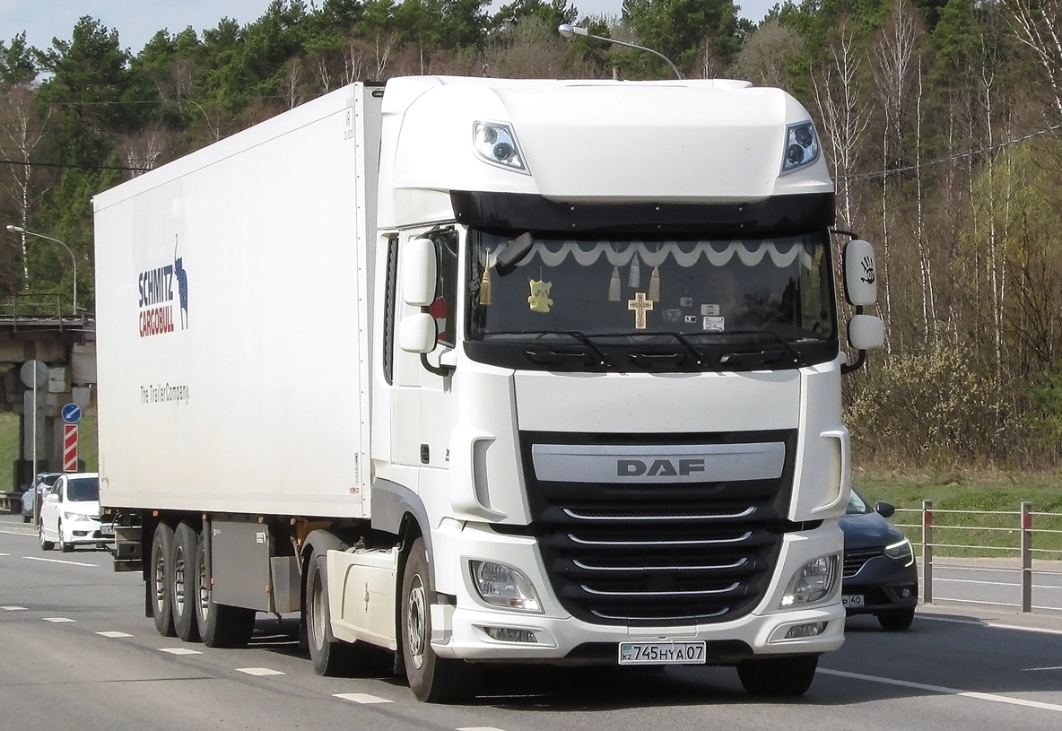 Западно-Казахстанская область, № 745 HYA 07 — DAF XF Euro6 FT