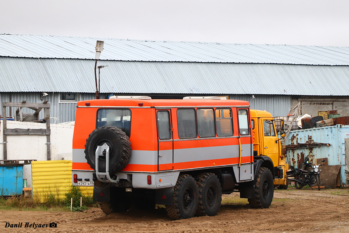 Ненецкий автономный округ, № А 593 ТА 83 — КамАЗ-43114-02 [43114C]