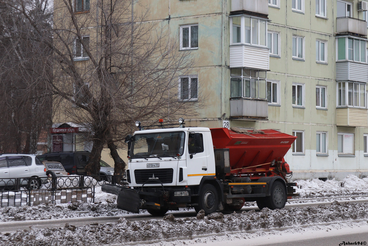 Красноярский край, № Е 510 РА 124 — МАЗ-5340C2