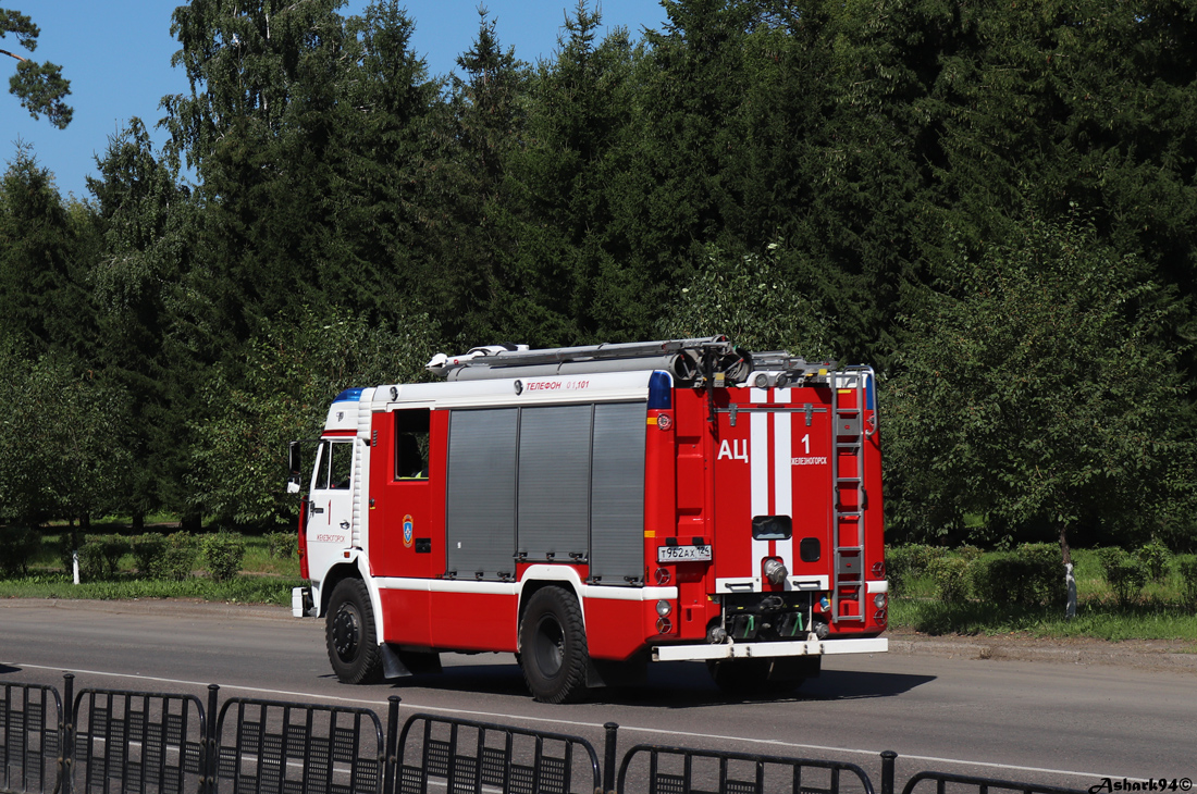 Красноярский край, № Т 962 АХ 124 — КамАЗ-43253-A3(96)