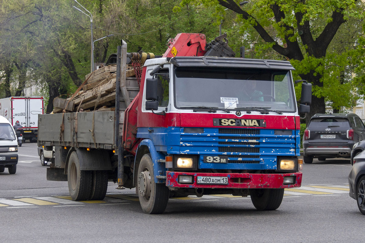 Туркестанская область, № 480 AOM 13 — Scania (II) P93M