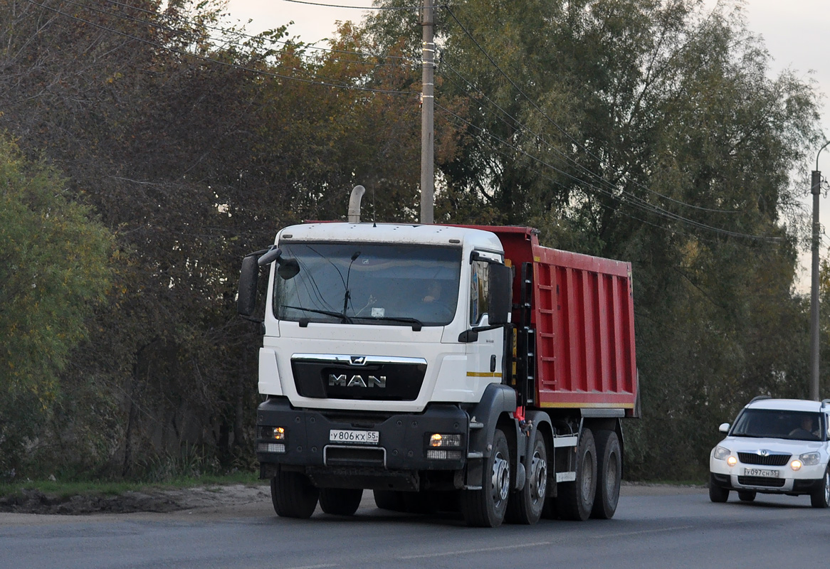 Омская область, № У 806 КХ 55 — MAN TGS 41.400