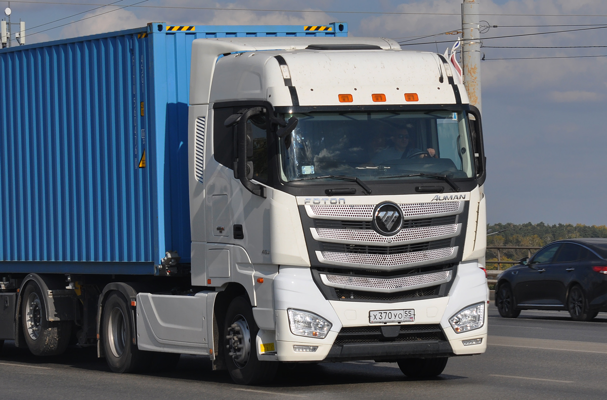 Омская область, № Х 370 УО 55 — Foton Auman EST / EST-A (H5) BJ4189