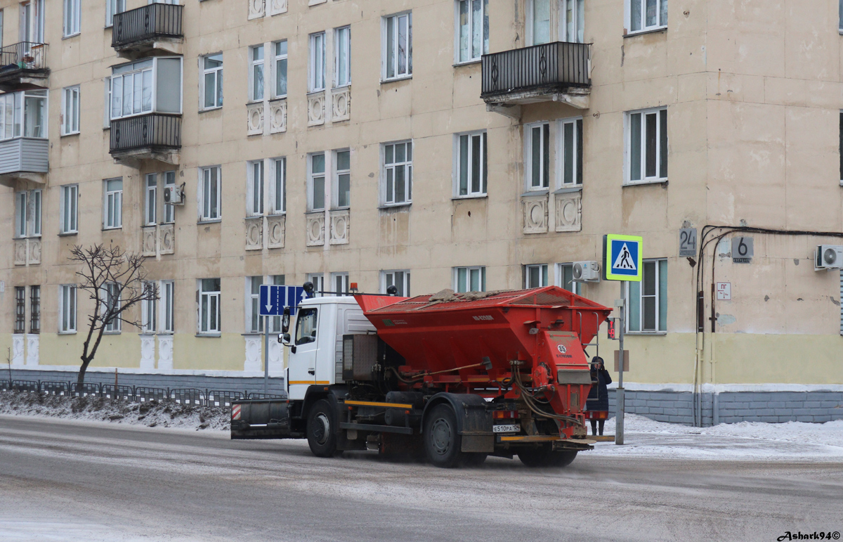 Красноярский край, № Е 510 РА 124 — МАЗ-5340C2