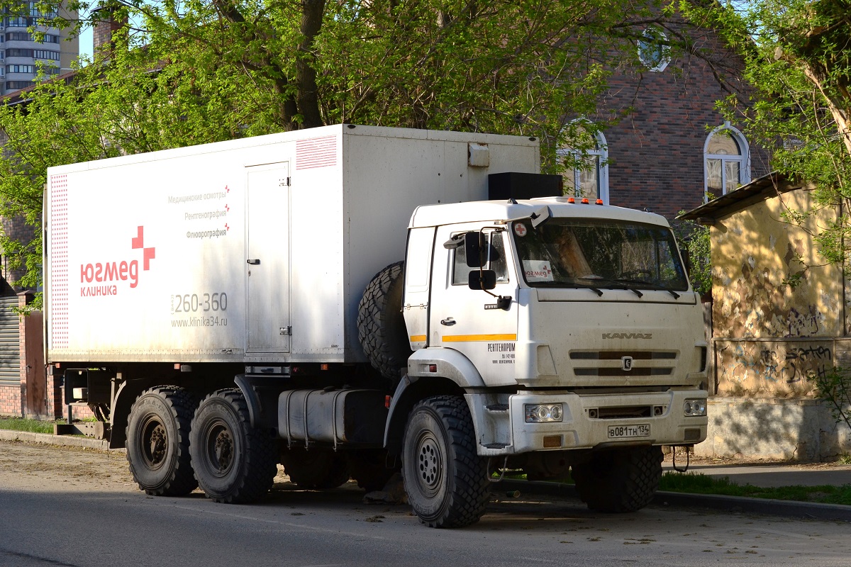Волгоградская область, № В 081 ТН 134 — КамАЗ-43118-46
