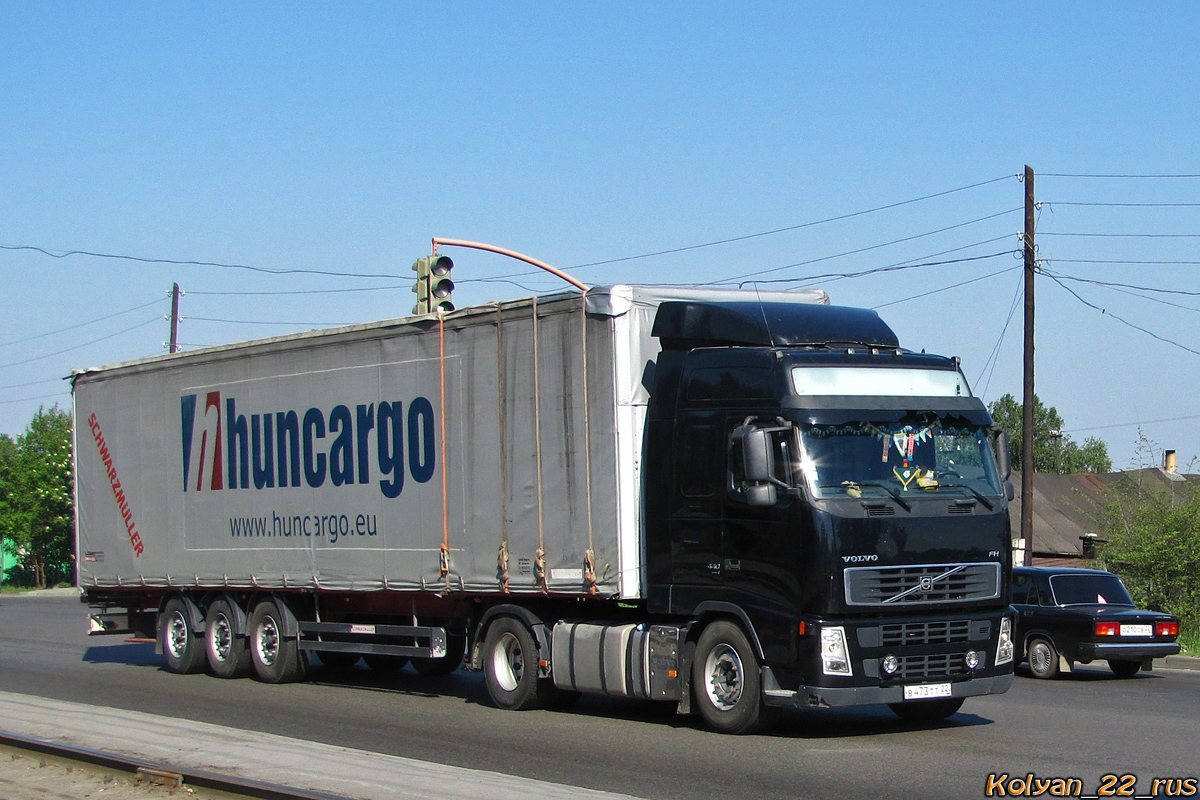 Алтайский край, № В 473 ТТ 22 — Volvo ('2002) FH12.440