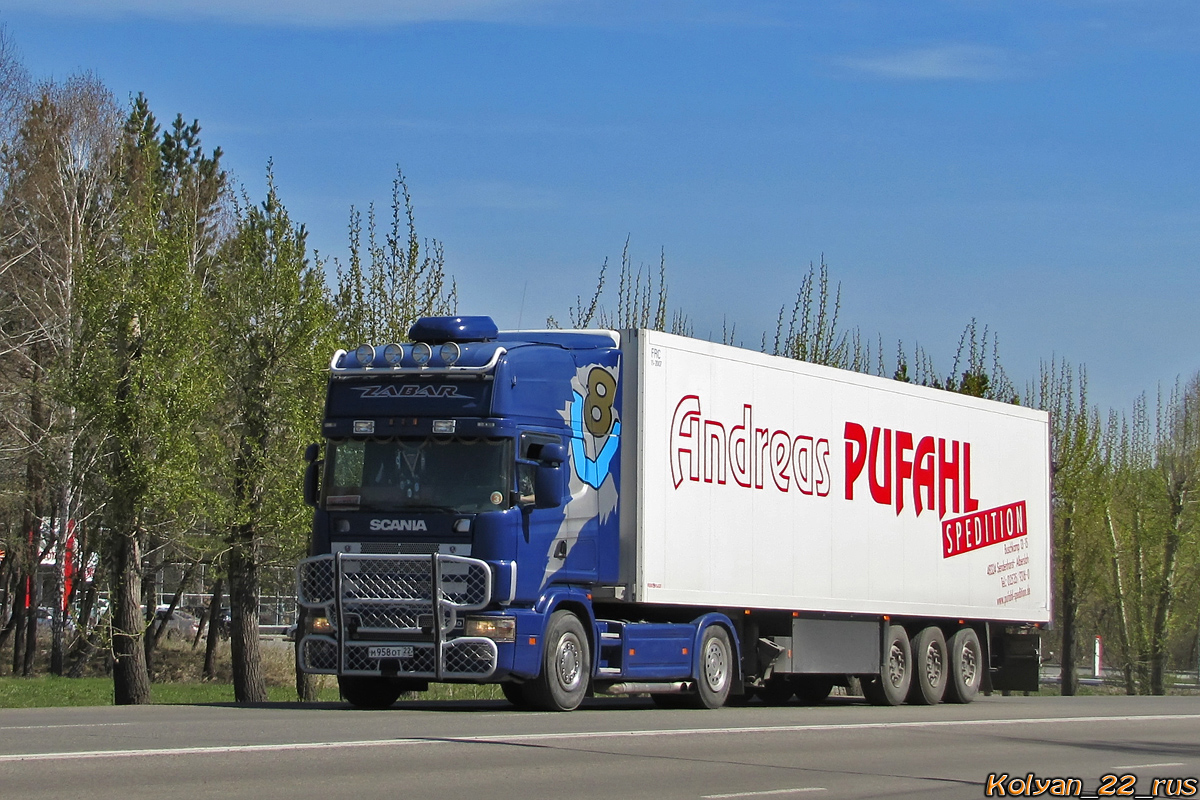 Алтайский край, № М 958 ОТ 22 — Scania ('1996) R164L