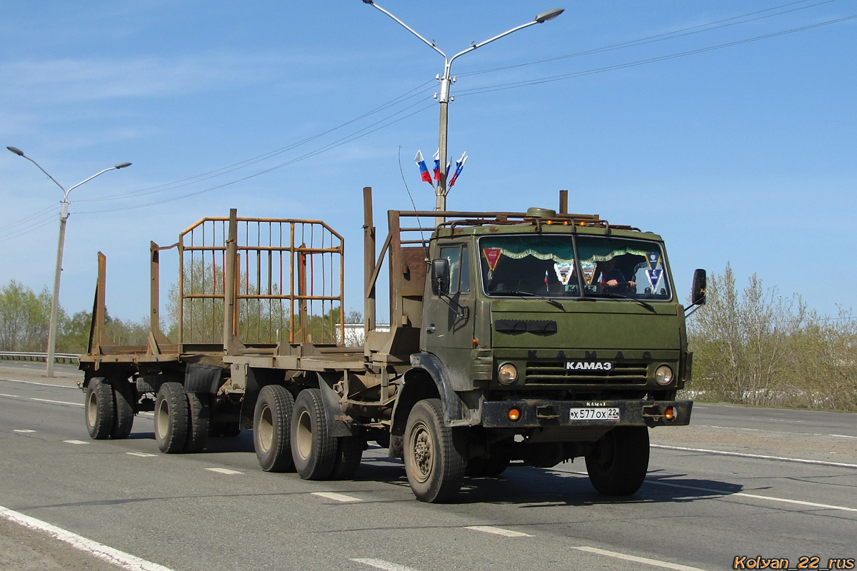 Алтайский край, № Х 577 ОХ 22 — КамАЗ-43101