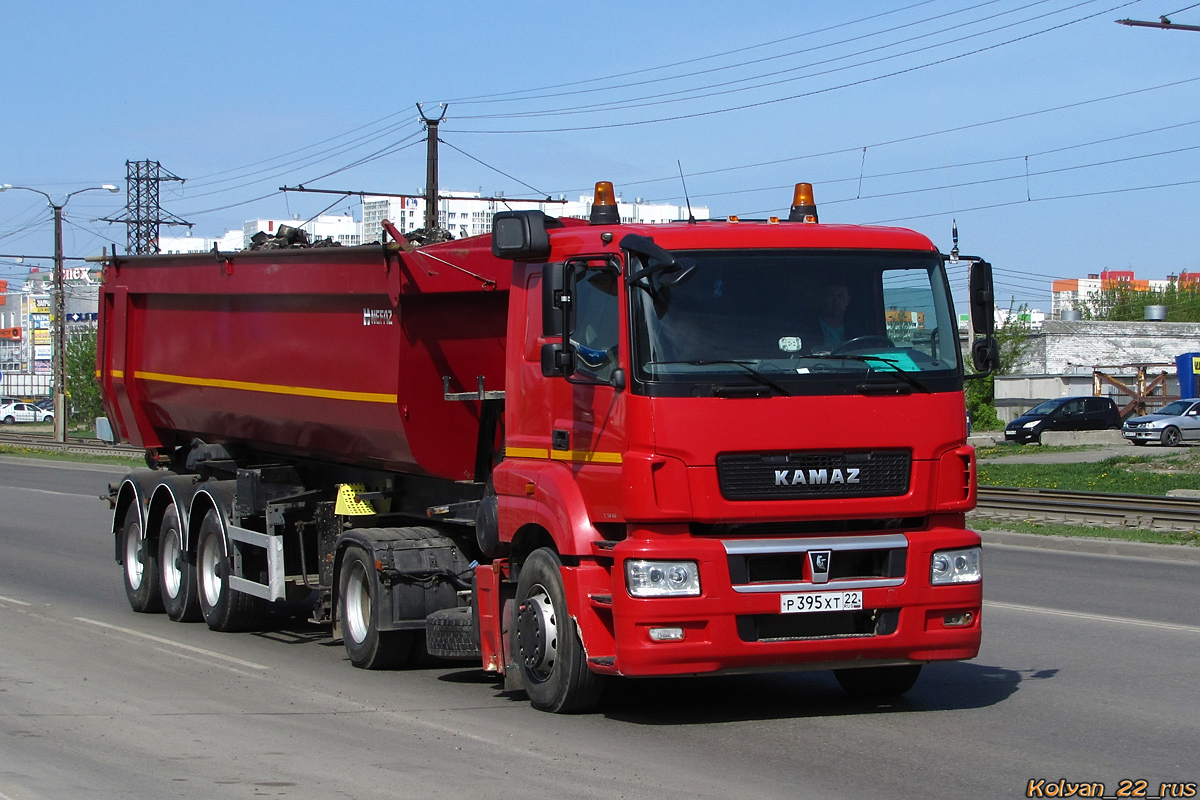 Алтайский край, № Р 395 ХТ 22 — КамАЗ-5490-S5(87)