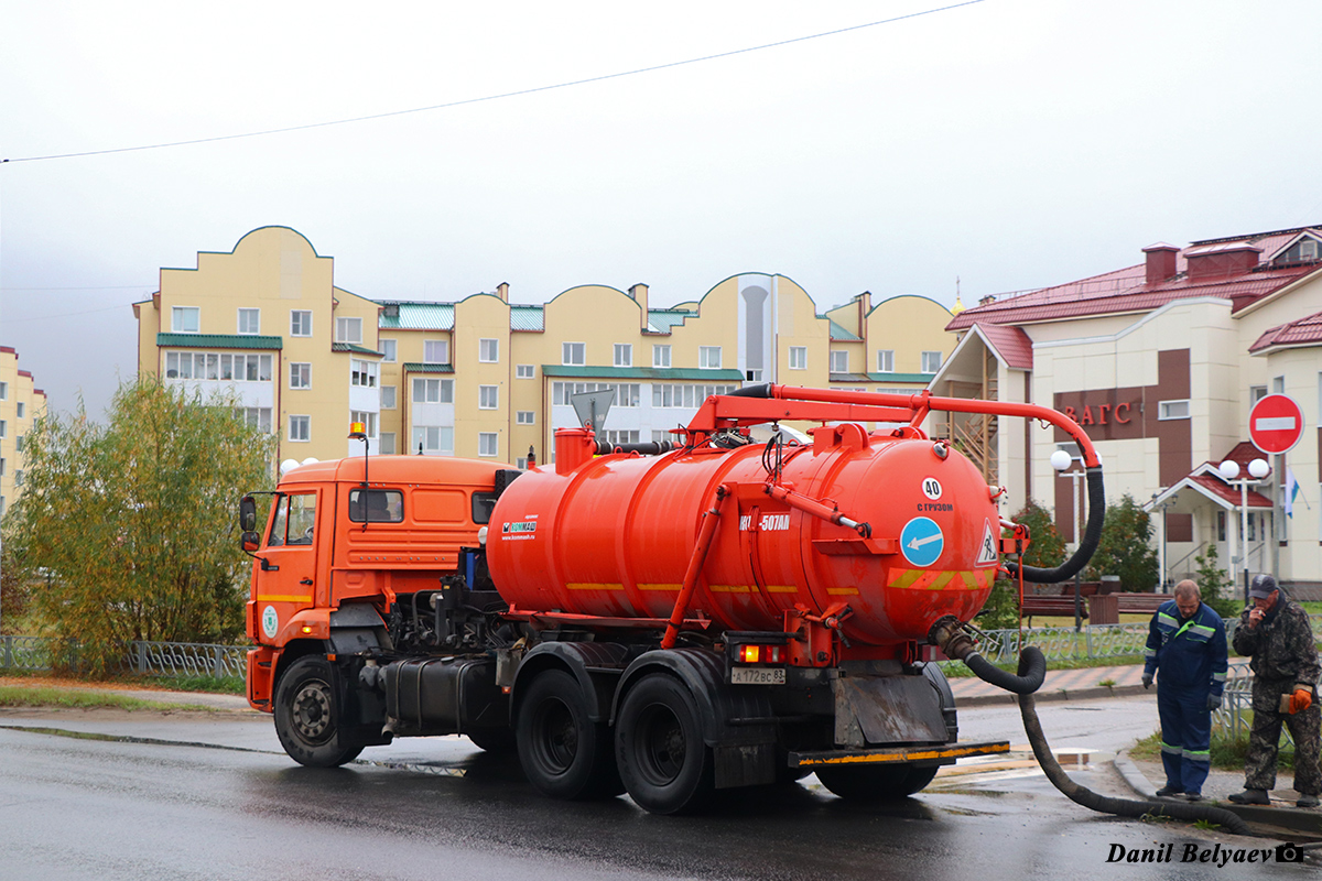 Ненецкий автономный округ, № А 172 ВС 83 — КамАЗ-65115-A4(23)