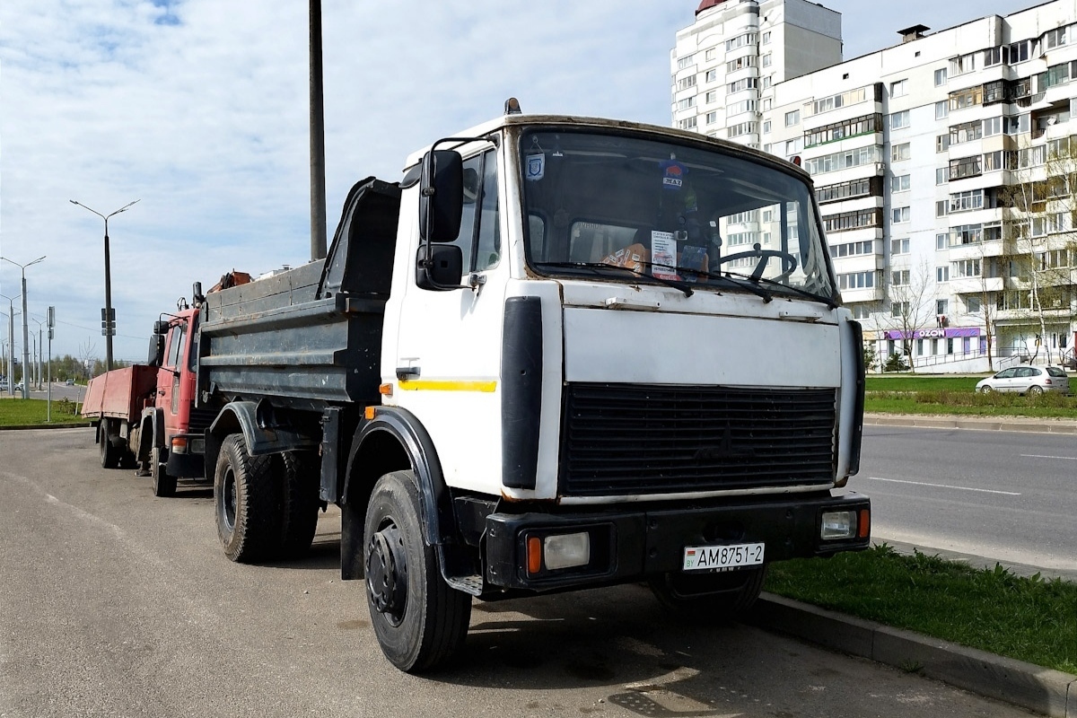 Витебская область, № АМ 8751-2 — МАЗ-5551 (общая модель)