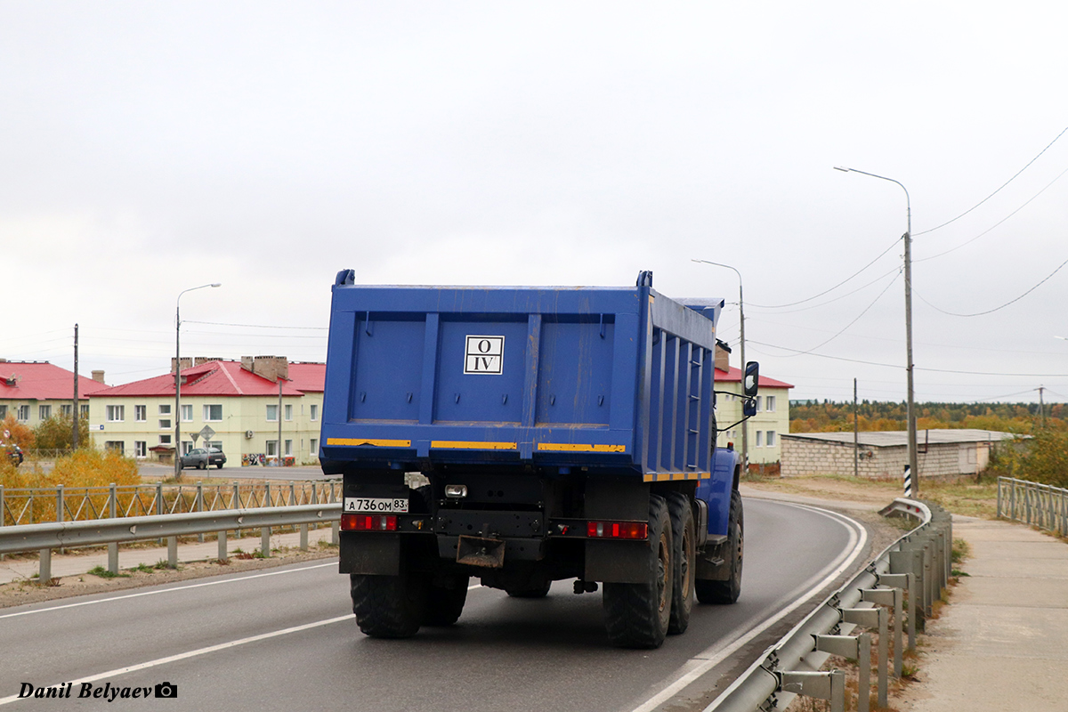 Ненецкий автономный округ, № А 736 ОМ 83 — Урал NEXT 55571-72