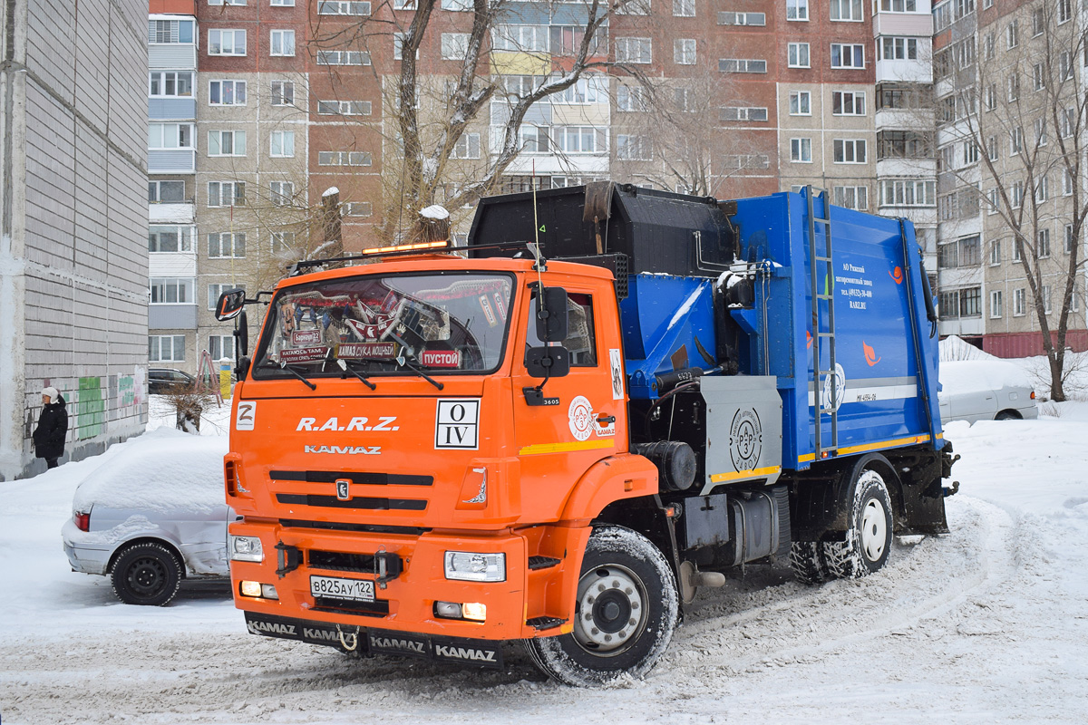 Алтайский край, № В 825 АУ 122 — КамАЗ-53605-A5(48)