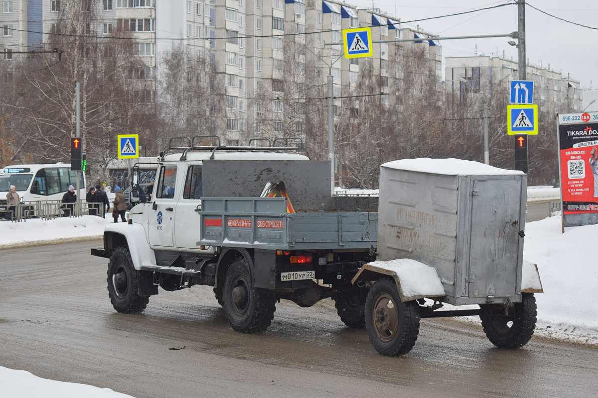 Алтайский край, № М 010 УР 22 — ГАЗ-33081 «Садко»; Алтайский край — Прицепы без номеров