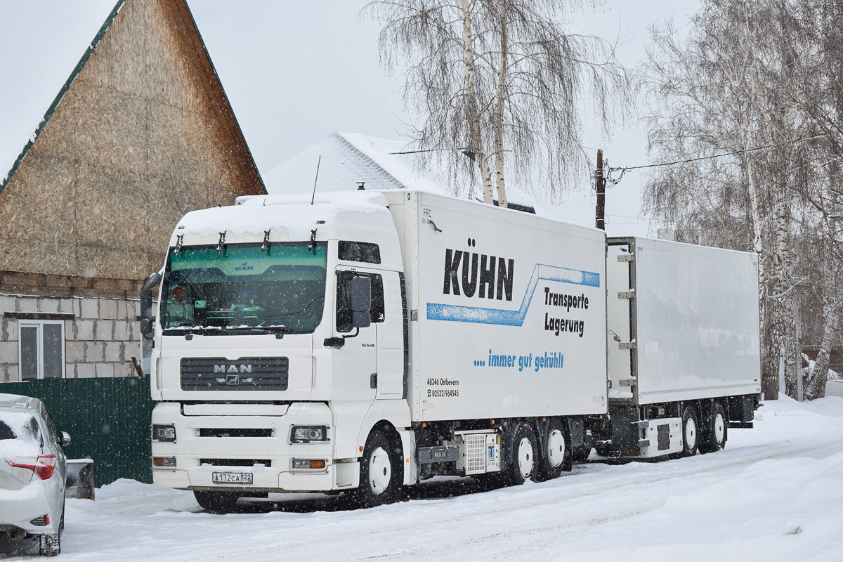 Алтайский край, № А 132 СА 122 — MAN TGA 26.480