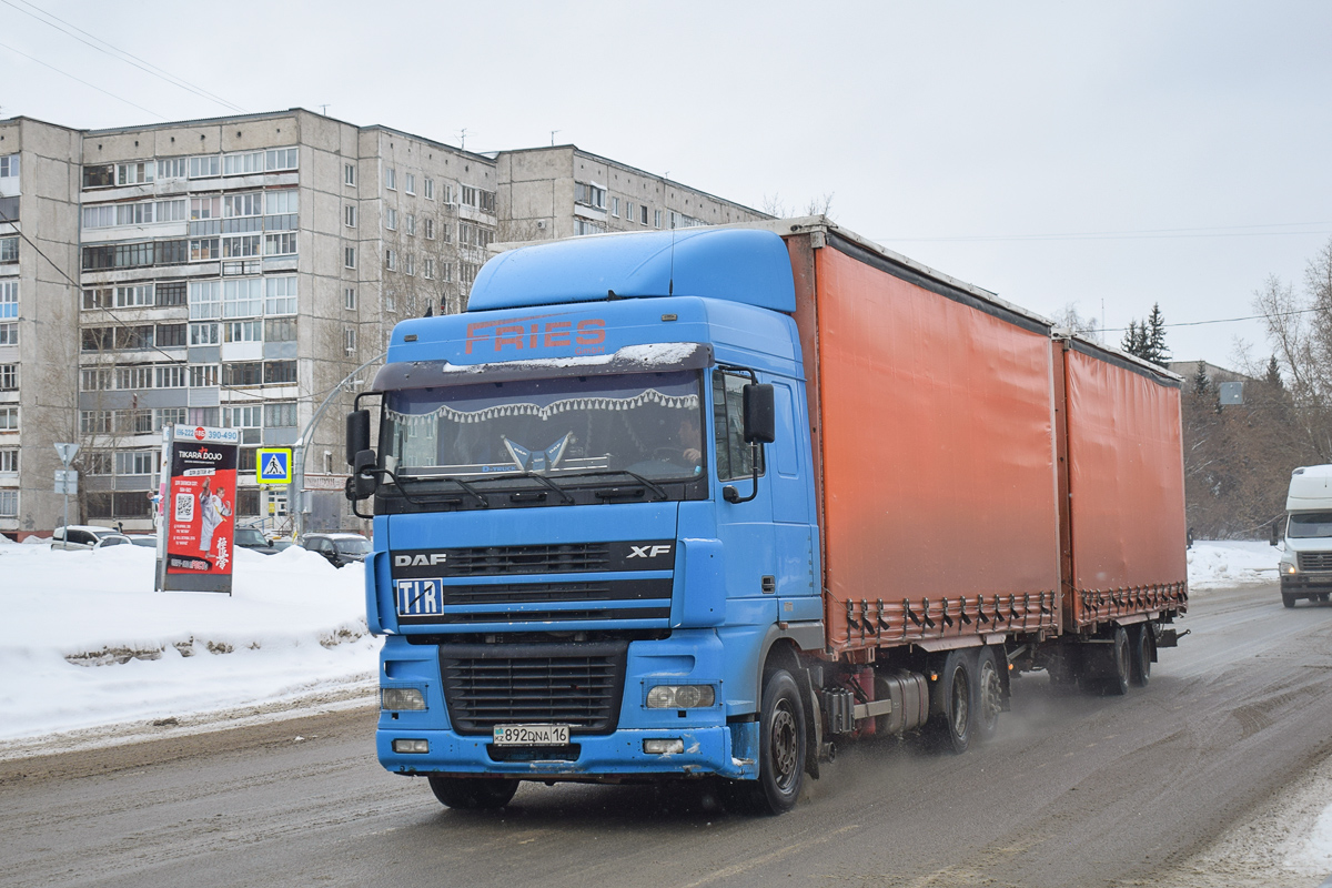 Восточно-Казахстанская область, № 892 DNA 16 — DAF XF95 FAR