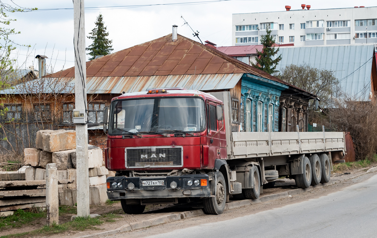 Башкортостан, № Н 727 АУ 102 — MAN F90 19.xxx (общая)