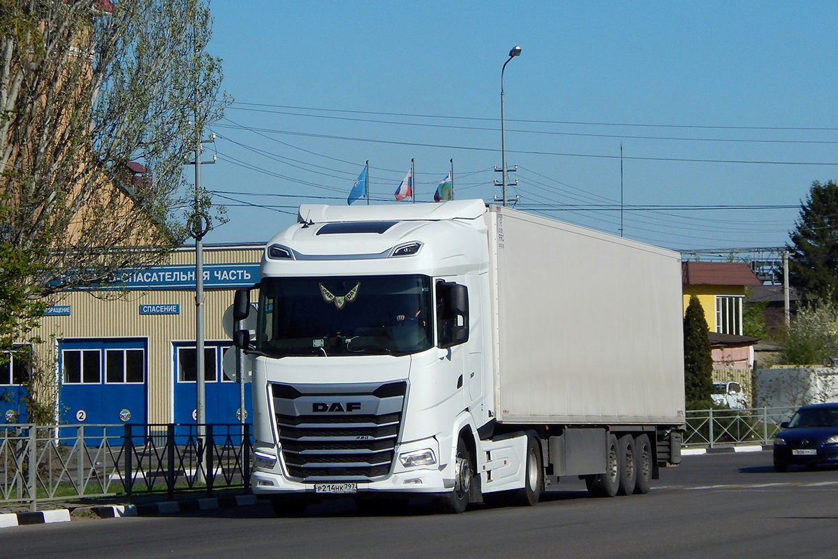 Москва, № Р 214 НК 797 — DAF ('2021) XG FT