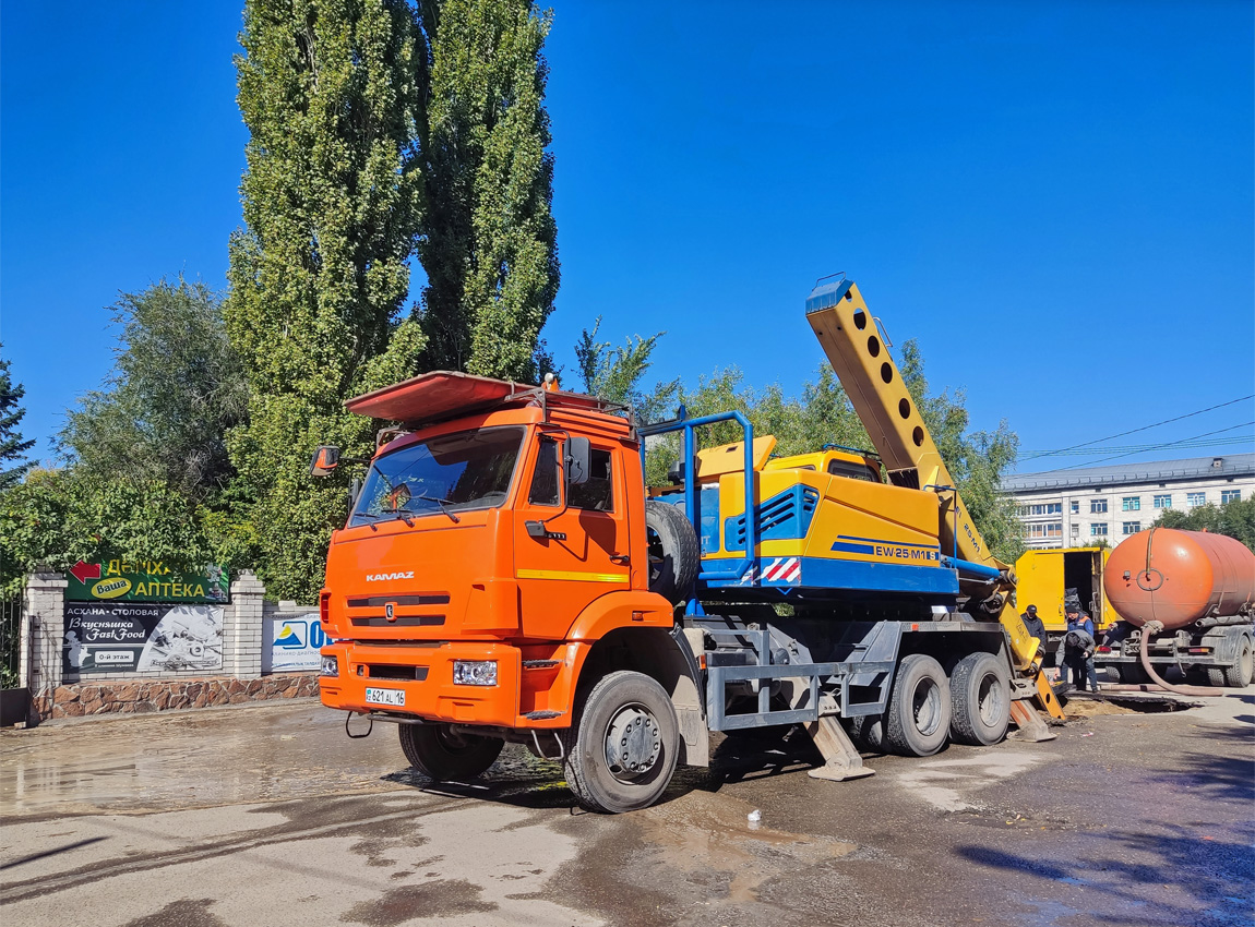 Восточно-Казахстанская область, № 621 AL 16 — КамАЗ-65111 (общая модель)