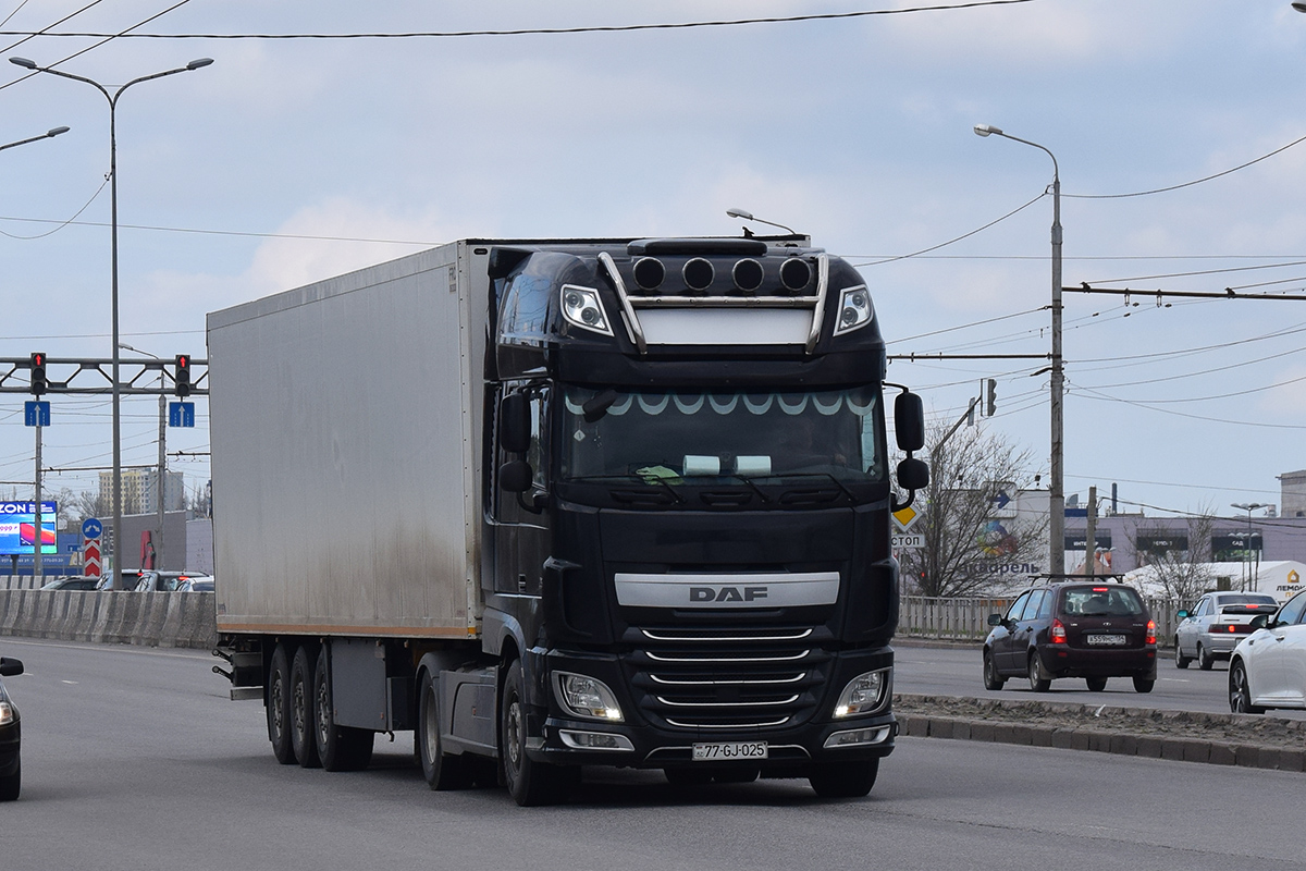 Азербайджан, № 77-GJ-025 — DAF XF Euro6 FT