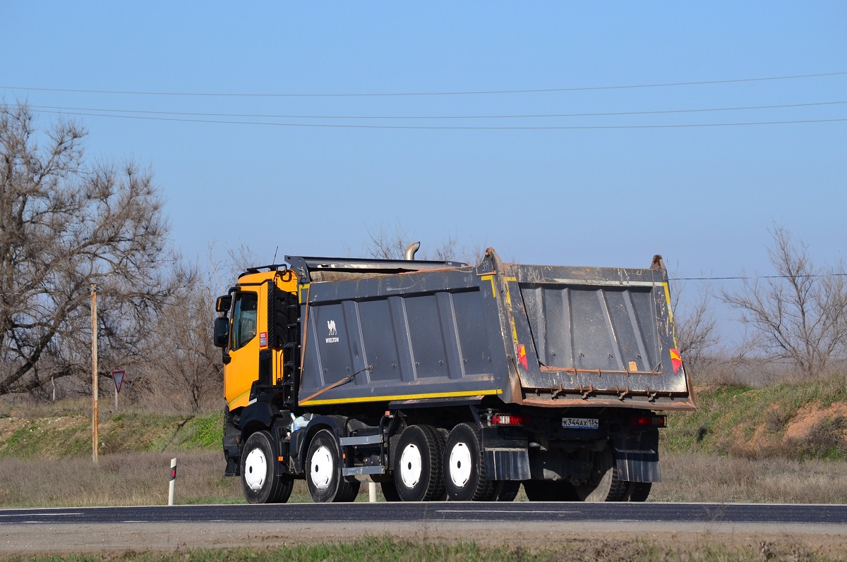 Волгоградская область, № К 344 АХ 134 — Renault K-Series