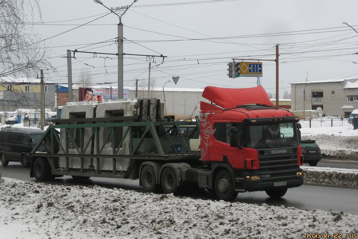 Алтайский край, № С 807 ОМ 22 — Scania ('1996) P380