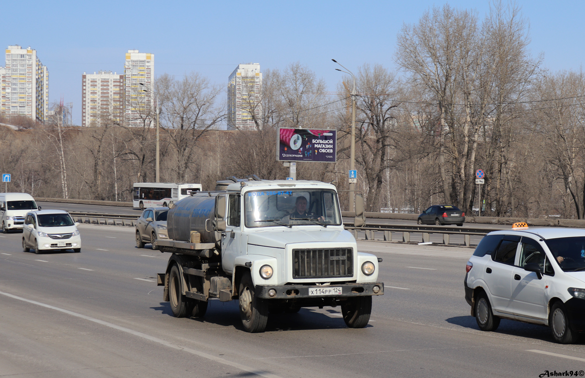 Красноярский край, № Х 114 РР 124 — ГАЗ-3309