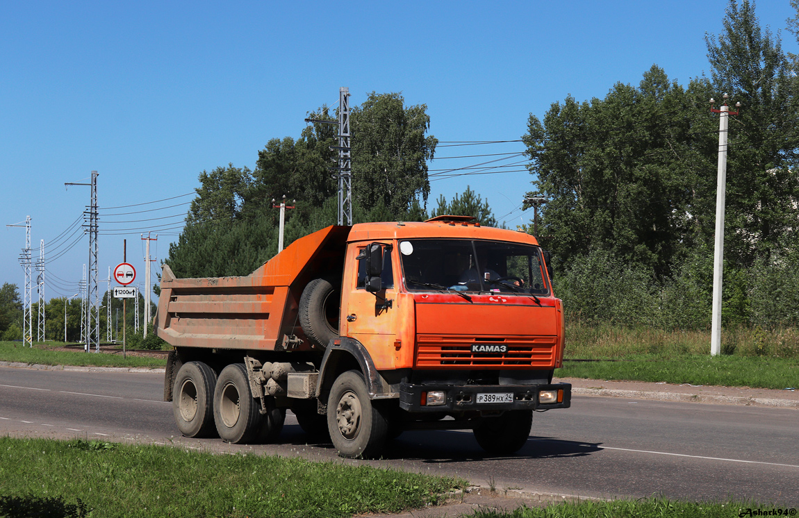 Красноярский край, № Р 389 НХ 24 — КамАЗ-55111-15 [55111R]