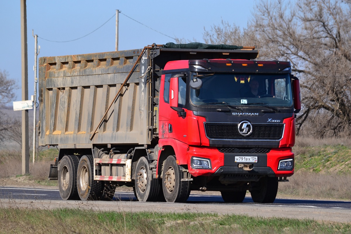 Волгоградская область, № Н 791 ВХ 134 — Shaanxi Shacman X3000 SX3318