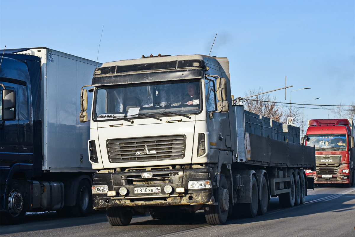 Свердловская область, № Т 818 ХВ 96 — МАЗ-6430A9