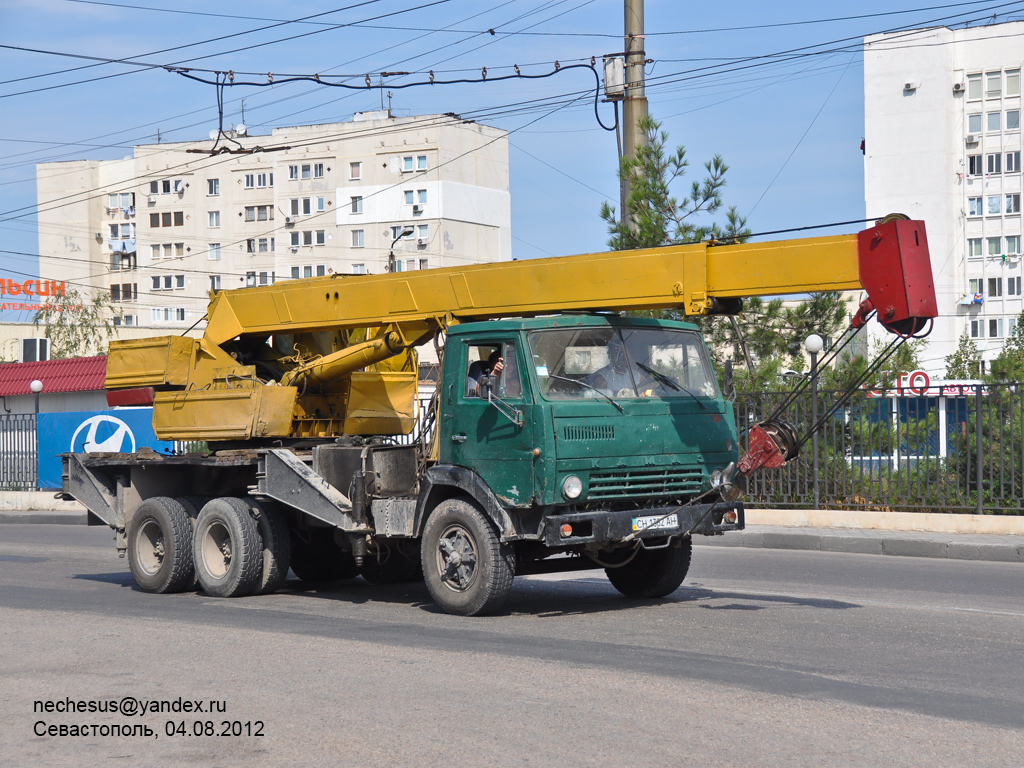 Севастополь, № СН 1382 АН — КамАЗ-53212