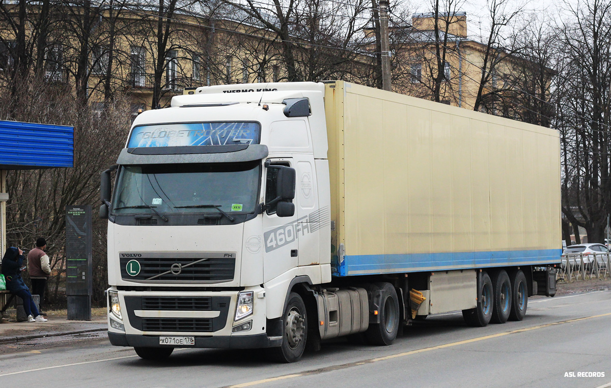 Санкт-Петербург, № Х 071 ОЕ 178 — Volvo ('2008) FH.460