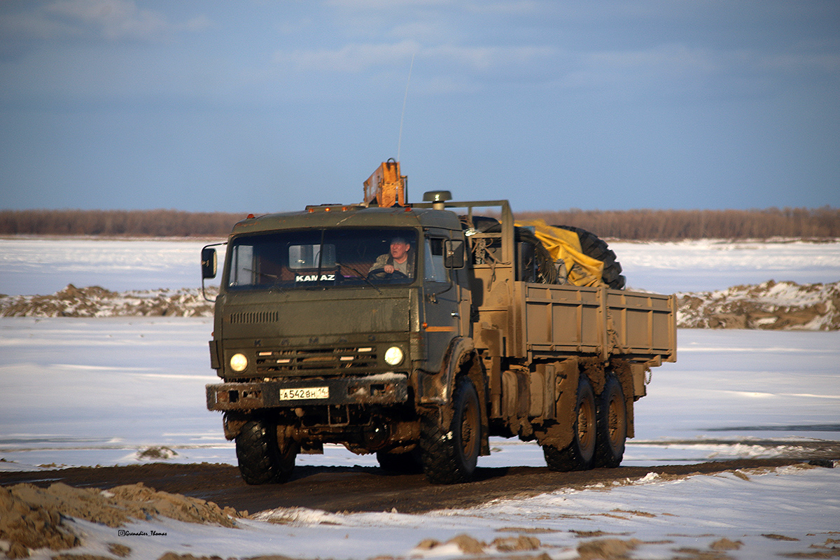 Саха (Якутия), № А 542 ВН 14 — КамАЗ-43106