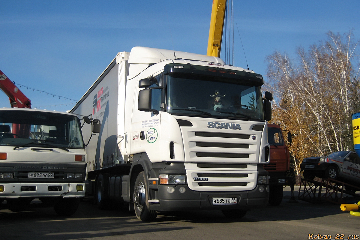 Омская область, № Н 685 ТК 55 — Scania ('2004) R380