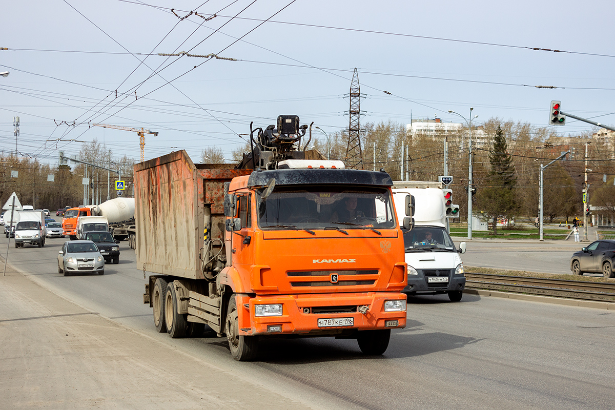 Свердловская область, № Н 787 КЕ 196 — КамАЗ-65115-A5(48)