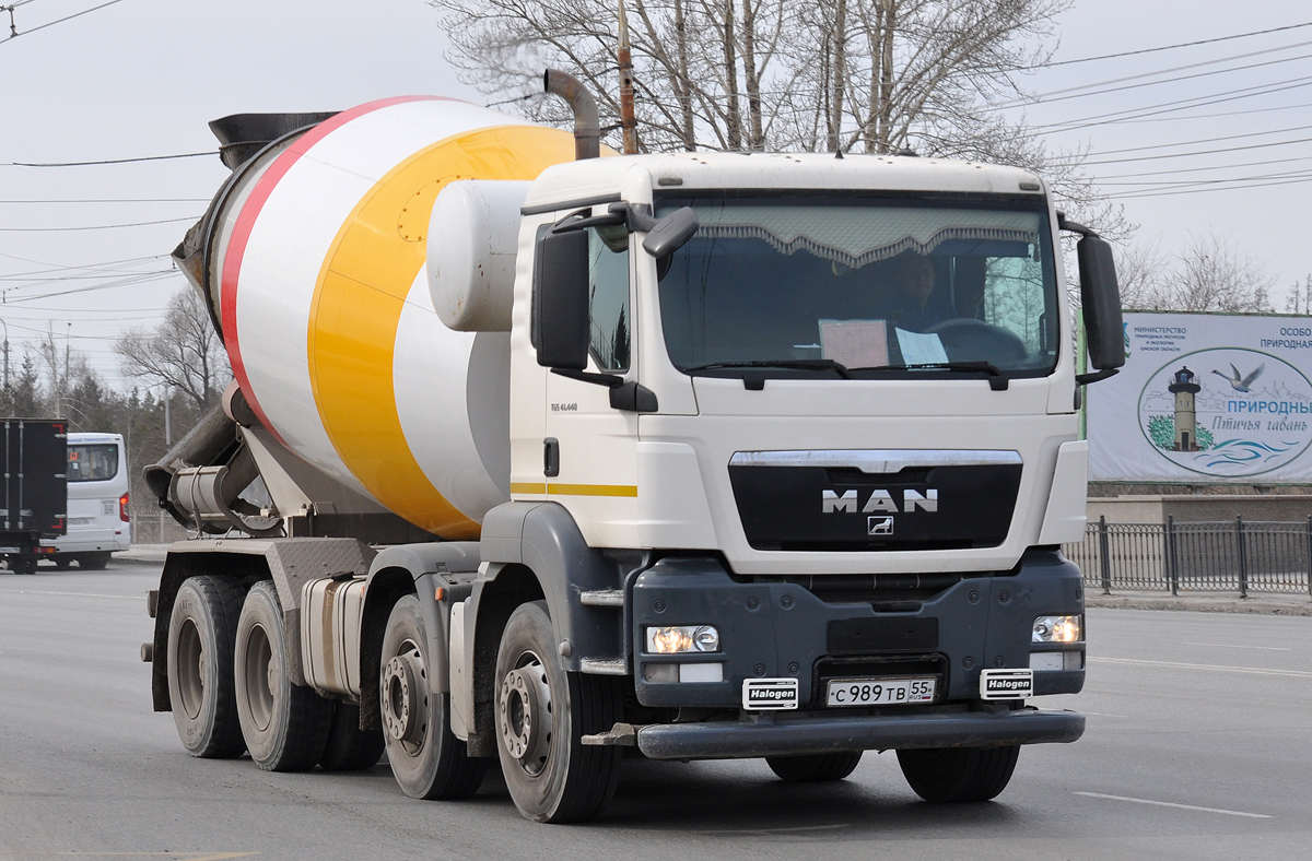 Омская область, № С 989 ТВ 55 — MAN TGS 41.440