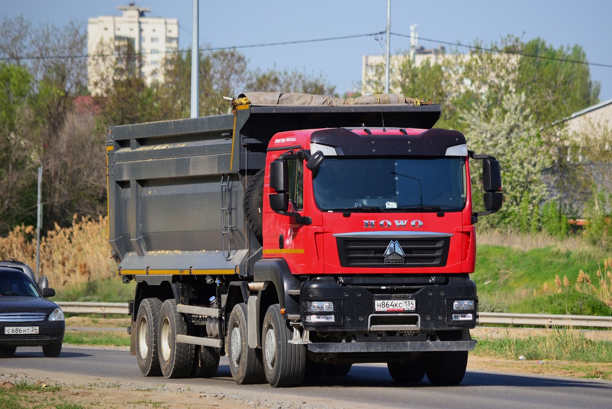 Волгоградская область, № Н 864 КС 134 — Howo T5G ZZ3317