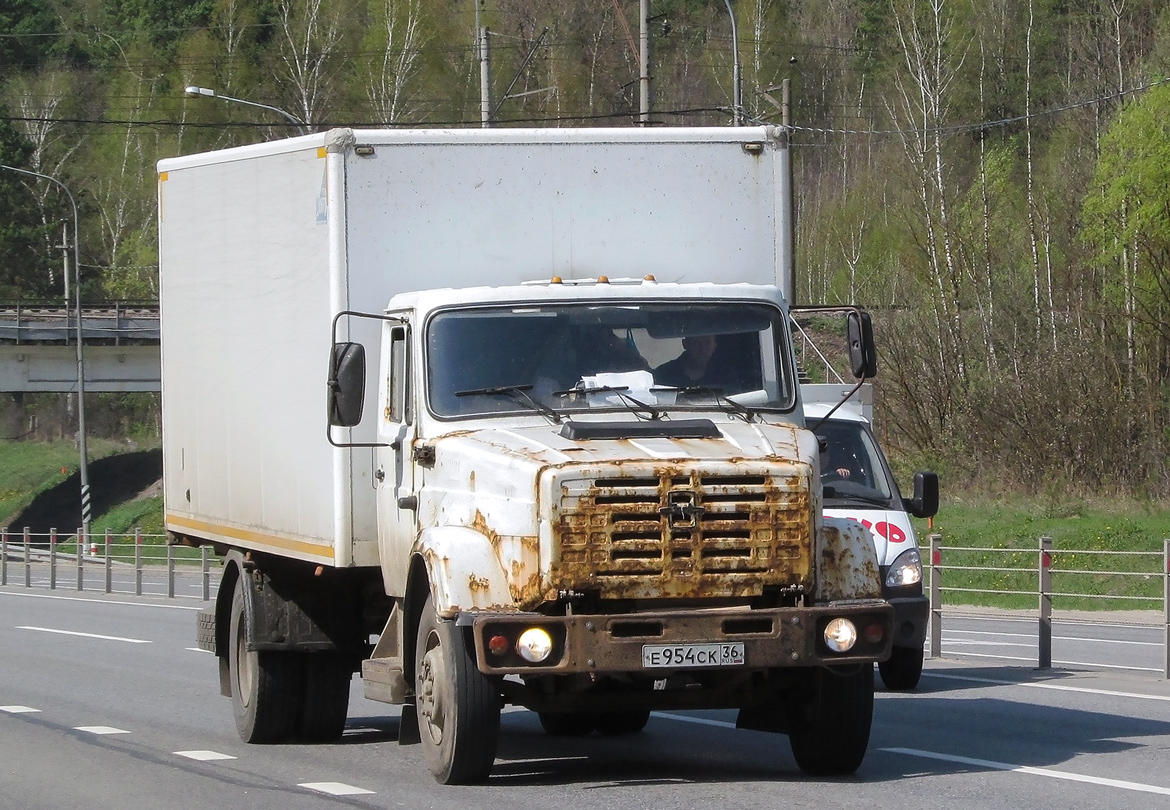 Воронежская область, № Е 954 СК 36 — ЗИЛ-433102
