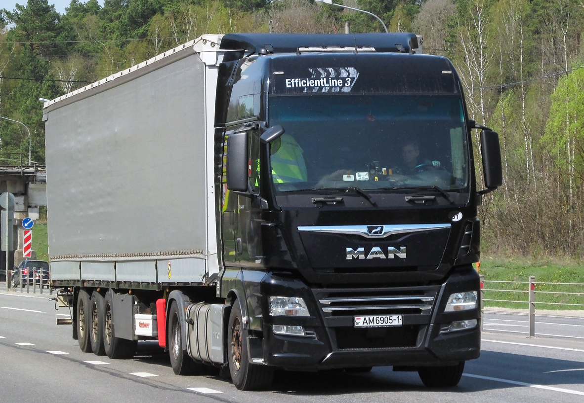 Брестская область, № АМ 6905-1 — MAN TGX ('2016) 18.460