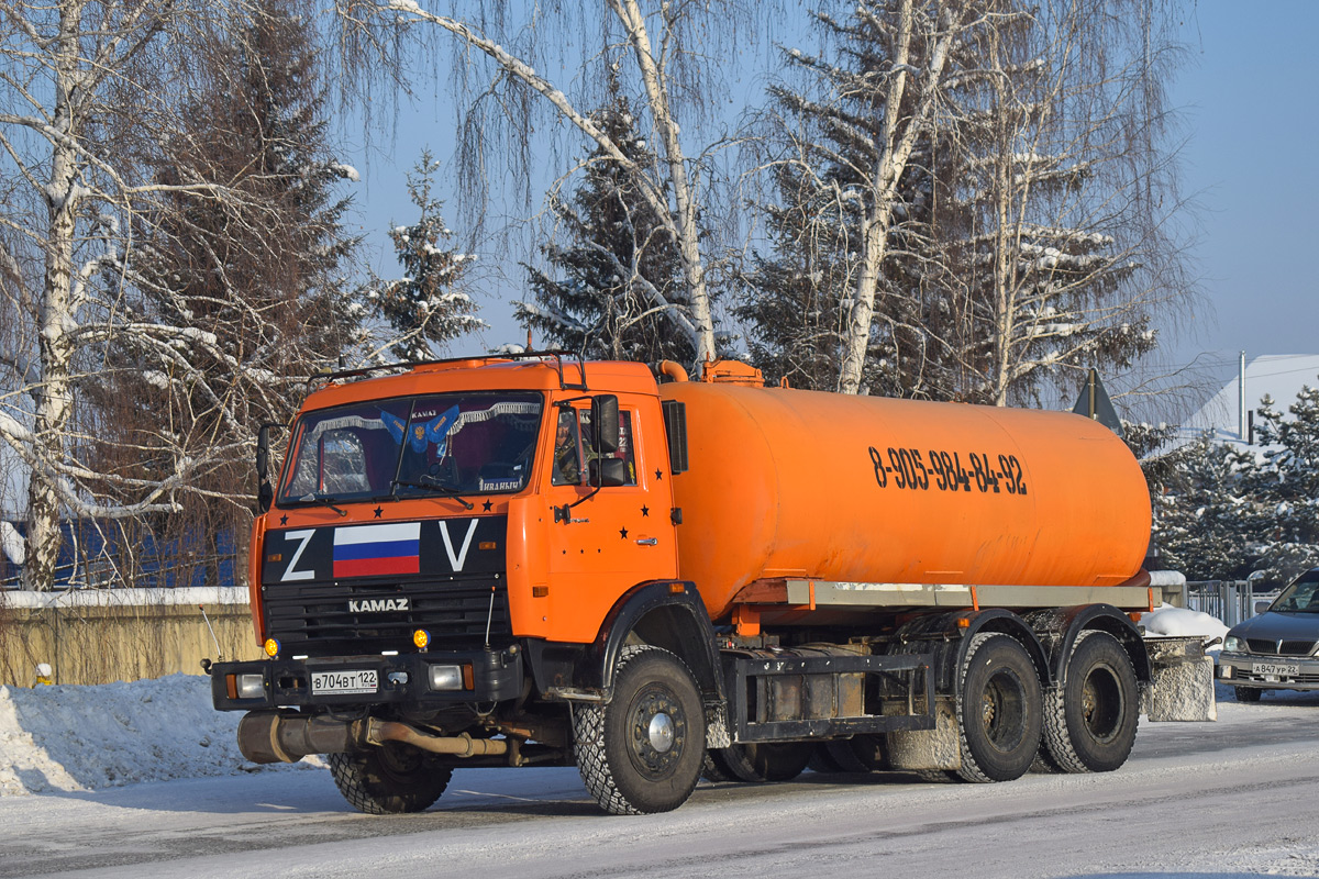 Алтайский край, № В 704 ВТ 122 — КамАЗ-53229-15 [53229R]