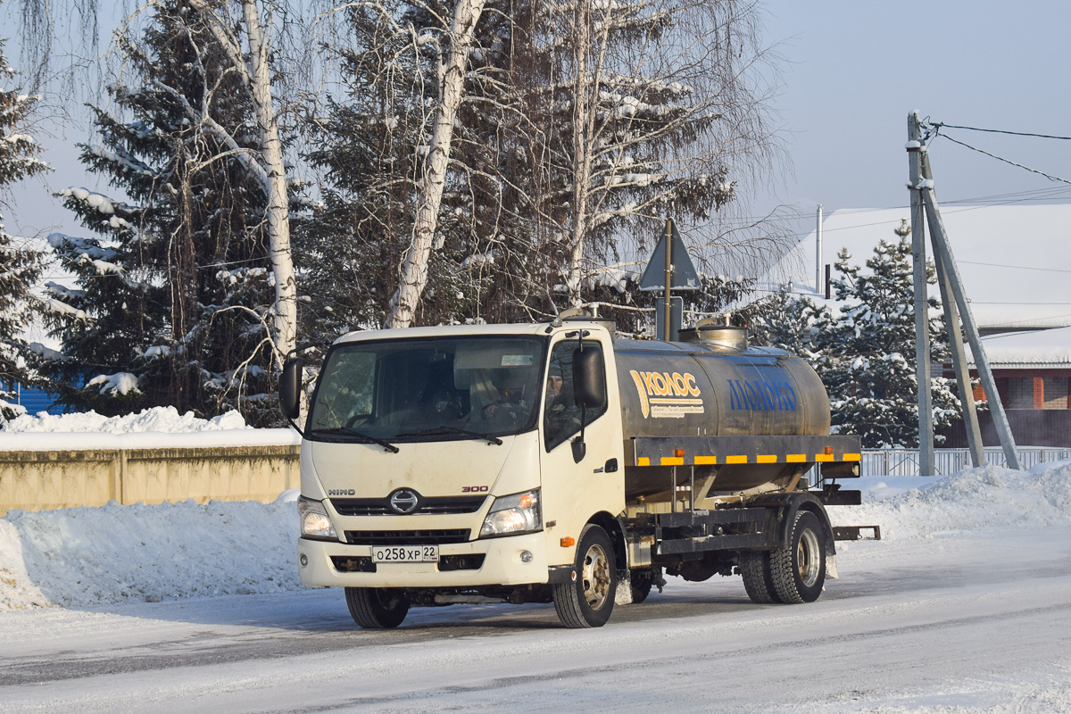Алтайский край, № О 258 ХР 22 — Hino 300