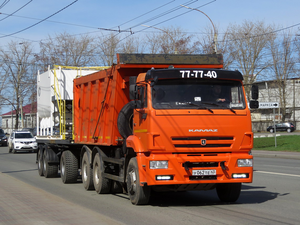 Кировская область, № У 062 ТЕ 43 — КамАЗ-6520-43